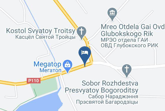 Hlybokaye District - Gostinitsa Kafe Hlybokaye Maps