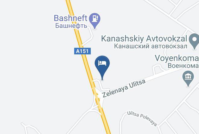 Kanash - Gostinitsa Maps