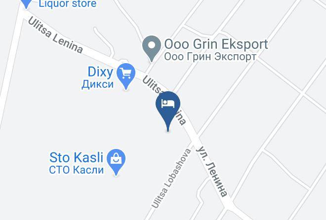 Gostinitsa Kasli Map