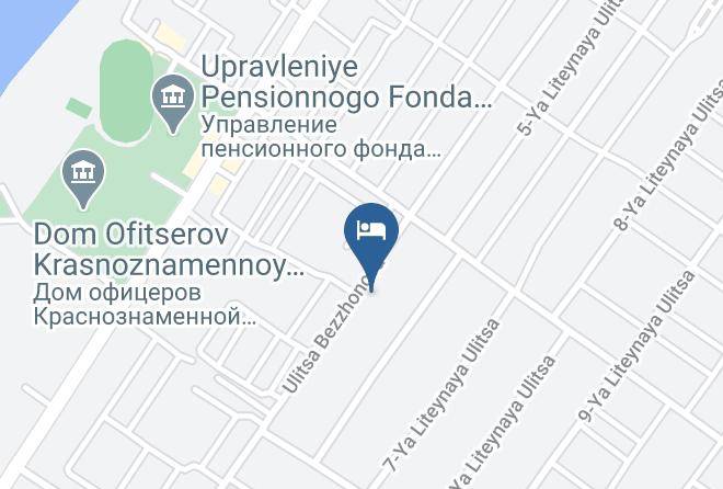 Astrakhan - Gostinitsa Kavkazskaya Plennitsa Maps