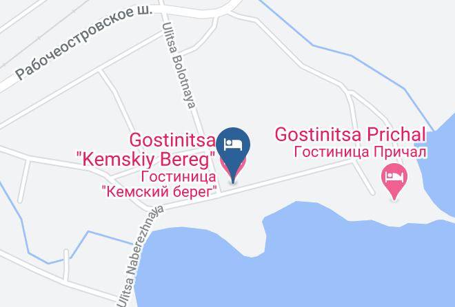 Kemsky District - Gostinitsa Kemskiy Bereg Maps