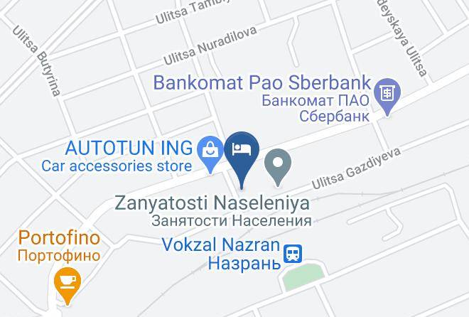 Nazran - Gostinitsa Kench Maps
