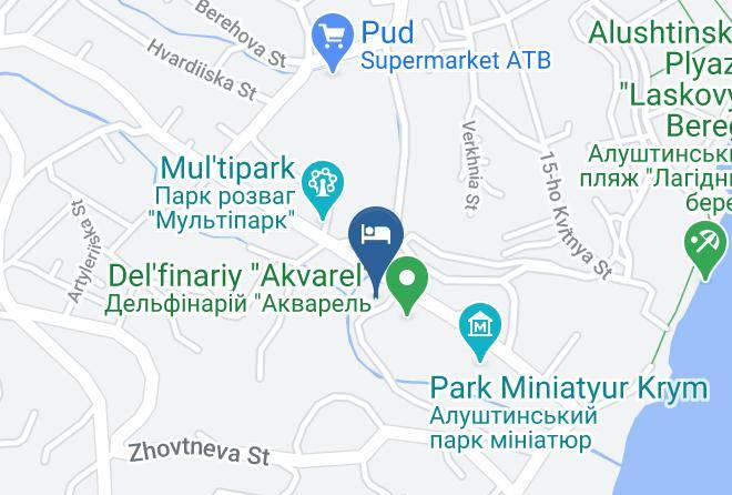 Alushta - Gostinitsa King Maps