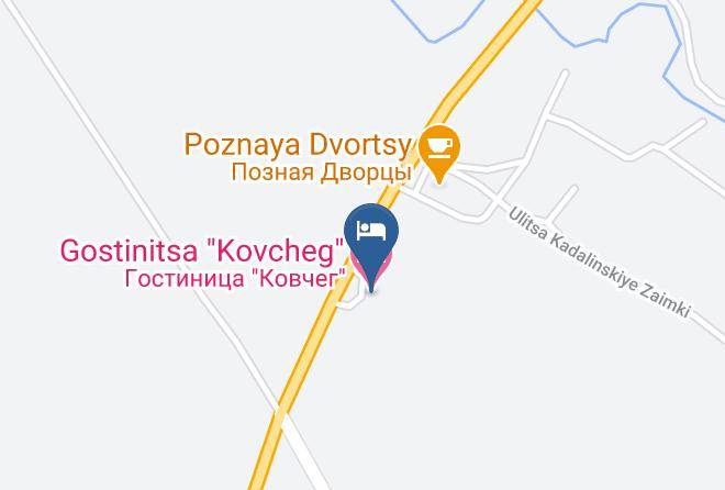 Chita - Gostinitsa Kovcheg Maps