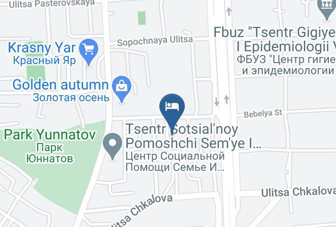 Krasnoyarsk - Gostinitsa Kvartirnogo Tipa Kvartirov Maps
