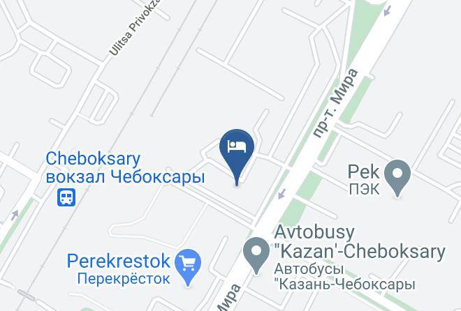 Cheboksary - Gostinitsa Kvinta Maps