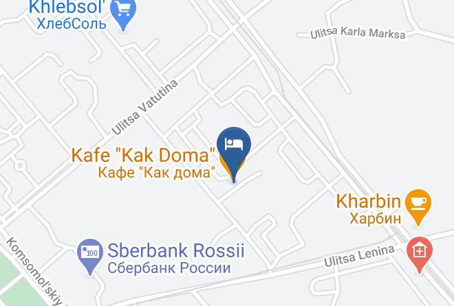 Usol Ye Sibirskoye - Gostinitsa Luch Maps