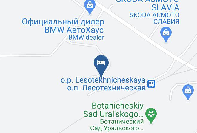 Yekaterinburg - Gostinitsa Luna Maps