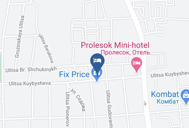 Gostinitsa Lyuks Map