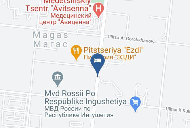 Magas - Gostinitsa Maps