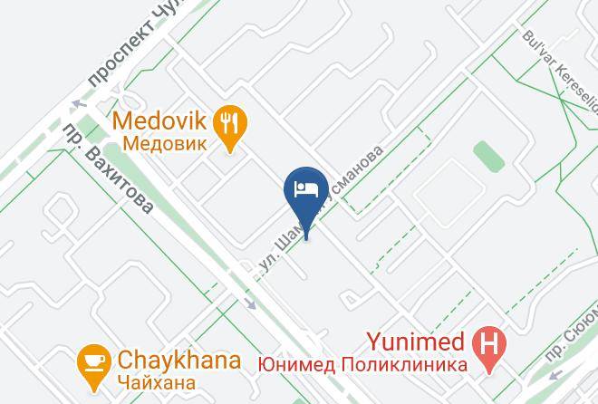 Naberezhnyye Chelny - Gostinitsa Maksim Maps