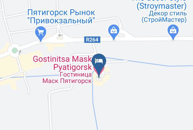 Predgorny District - Gostinitsa Mask Pyatigorsk Maps