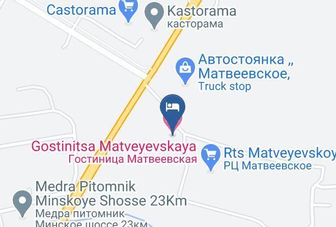 Odintsovsky District - Gostinitsa Matveyevskaya Maps