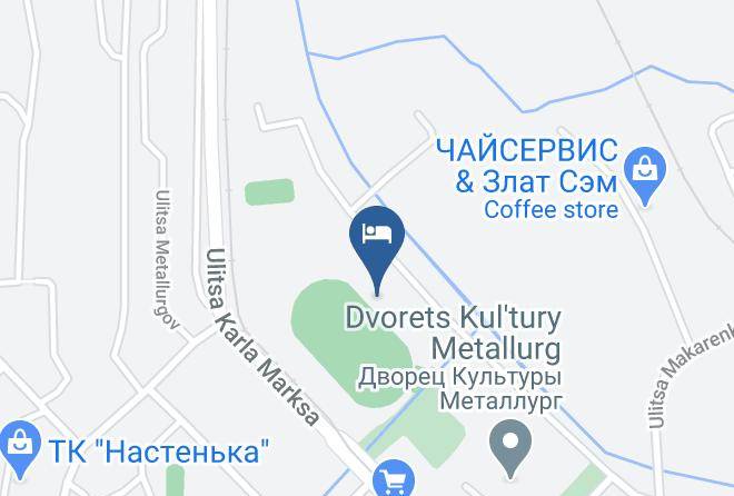 Zlatoust - Gostinitsa Metallurg Maps