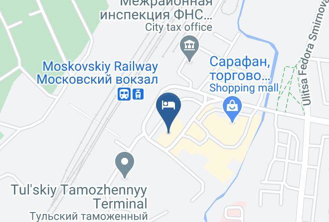 Tula - Gostinitsa Moskva Maps