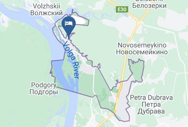 Krasnaya Glinka - Gostinitsa Moya Glinka Maps