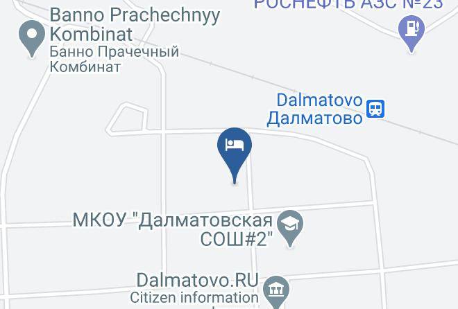 Dalmatovsky District - Gostinitsa Mp Td Dalmatovskiy Maps