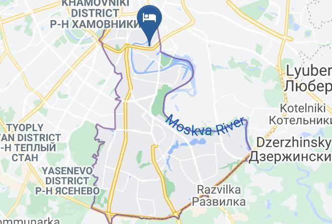 Moscow - Gostinitsa Na Avtozavodskoy Maps