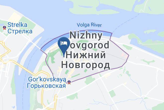 Nizhniy Novgorod - Gostinitsa Na Chas Maps