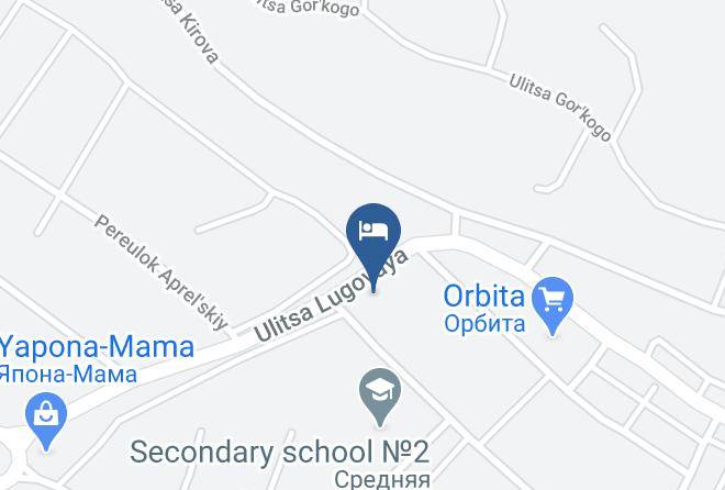 Khanty Mansiysk - Gostinitsa Na Lugovoy Maps