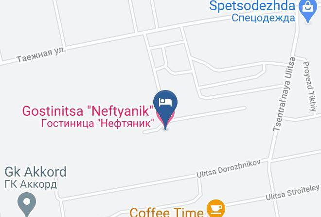 Novyy Urengoy - Gostinitsa Neftyanik Maps