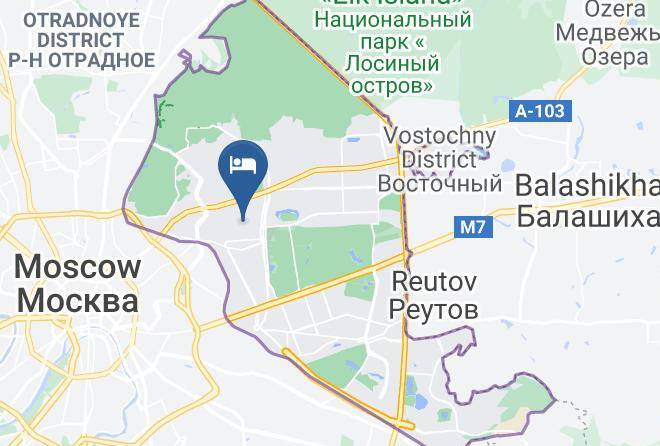 Moscow - Gostinitsa Neptun Moscow Maps