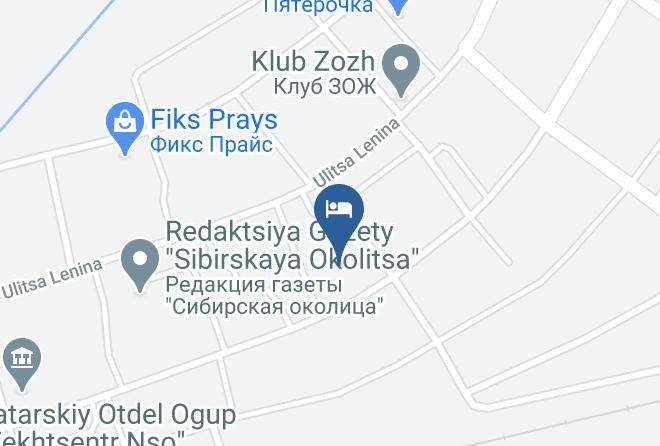 Tatarsky District - Gostinitsa Neptun Tatarsk Maps