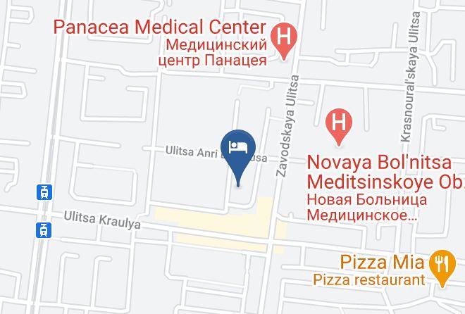 Yekaterinburg - Gostinitsa Npo Avtomatiki Maps