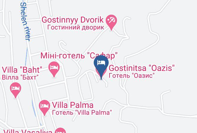 Sudak - Gostinitsa Oazis Maps