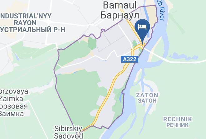 Barnaul - Gostinitsa Obskoy Most Maps