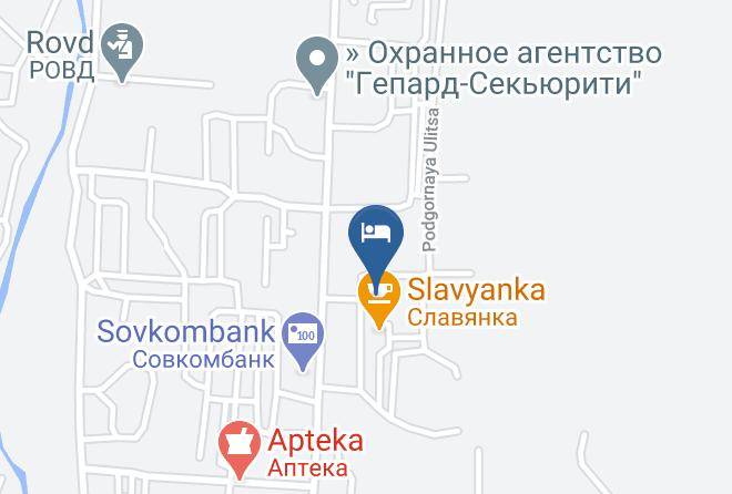 Kavalerovsky District - Gostinitsa Oktyabr' Maps