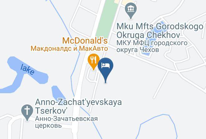 Chekhovsky District - Gostinitsa Olimpiyskaya Maps