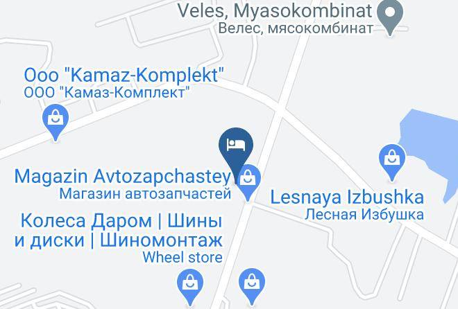 Kurgan - Gostinitsa Omichka Maps