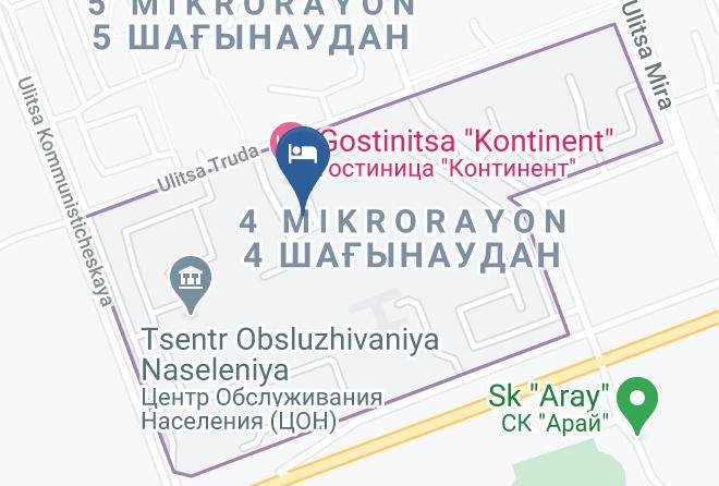 Kostanay Region - Gostinitsa Oolit Maps