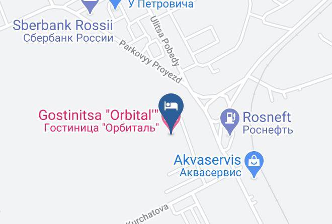 Gostinitsa Orbital' Map