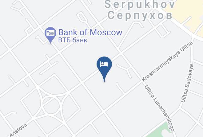 Gostinitsa Otel' Mark Carta Geografica - Moscow - Serpukhovsky District