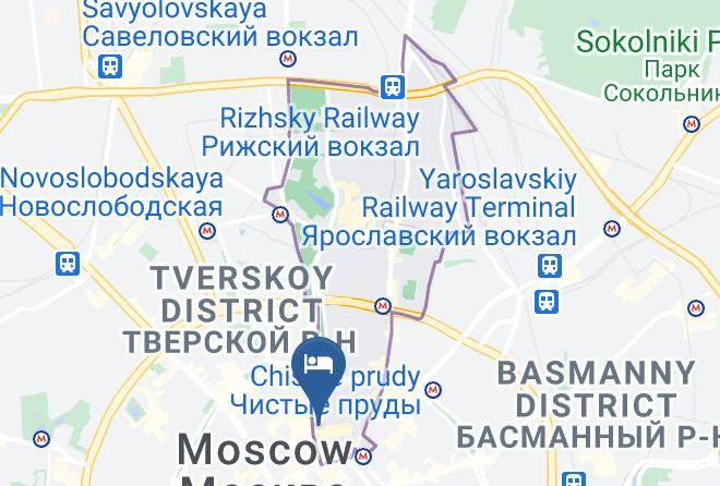 Moscow - Gostinitsa Otokomaye Maps