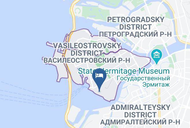 Saint Petersburg - Gostinitsa Pao Tgk1 Pri Tets 7 Maps