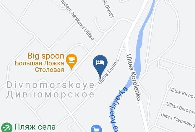 Gelendzhik - Gostinitsa Parfenon Maps