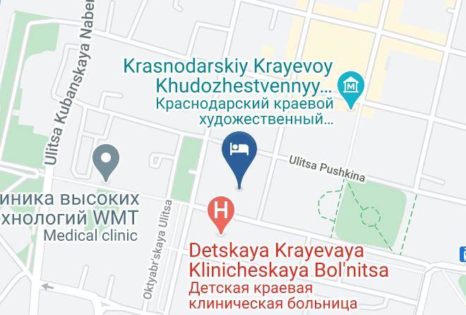 Krasnodar - Gostinitsa Platan Maps