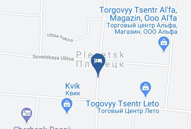 Plesetsky District - Gostinitsa Plesetsk Lastochkino Gnezdo Maps