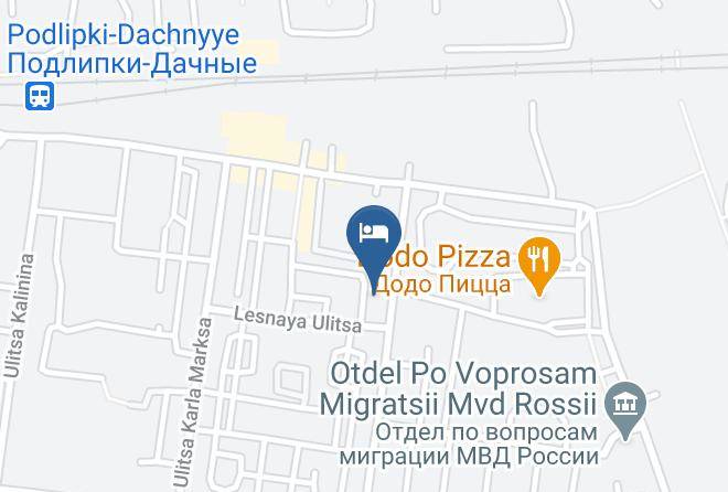Korolev - Gostinitsa Podmoskov'ye Maps