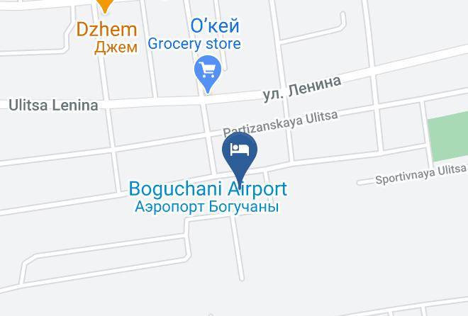 Boguchansky District - Gostinitsa Polet Maps