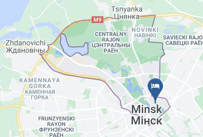 Minsk - Gostinitsa Polonez Maps