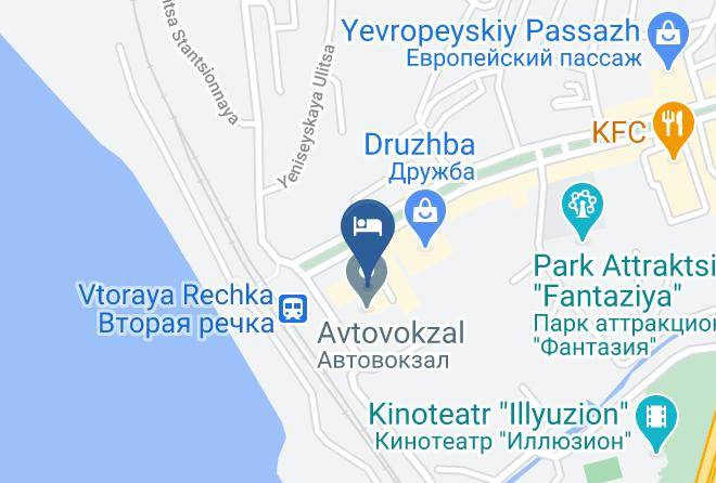 Vladivostok Urban Okrug - Gostinitsa Primoravtotrans Maps