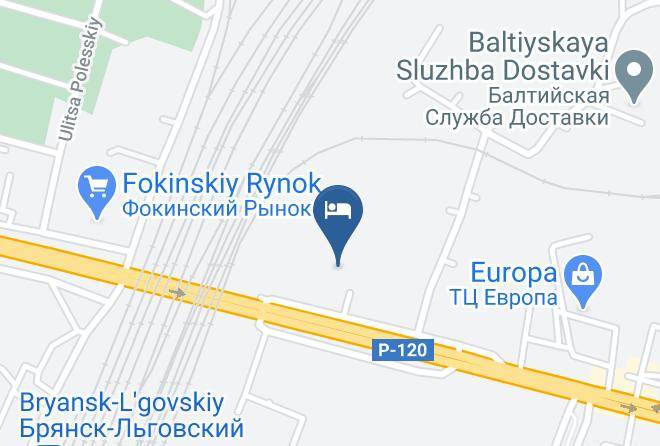 Bryansk - Gostinitsa Raketa Maps