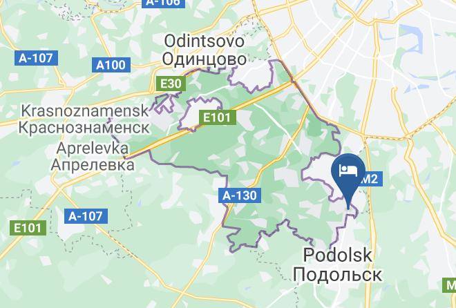 Moscow - Gostinitsa Relaks Maps
