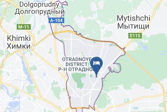 Moscow - Gostinitsa Rus' Vdnkh Maps