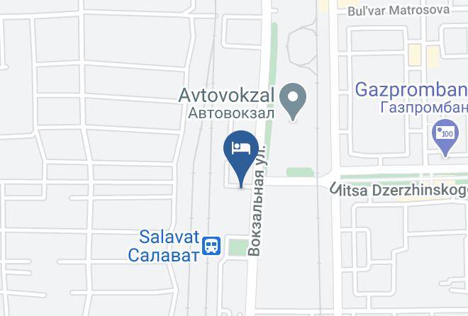 Salavat - Gostinitsa Salavat Maps