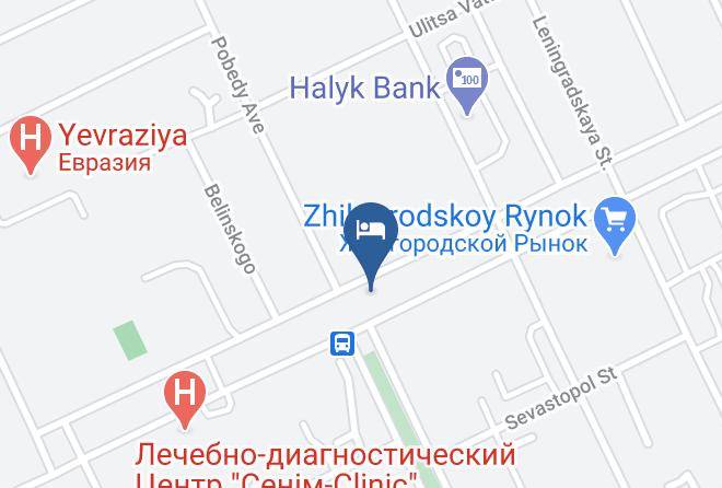 Aktobe Region - Gostinitsa Samal Maps